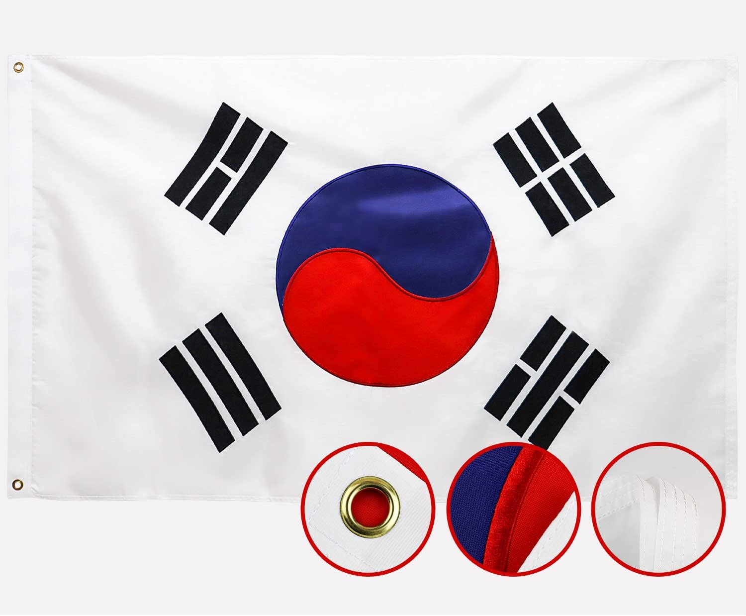 临沧韩国国旗 3x5ft